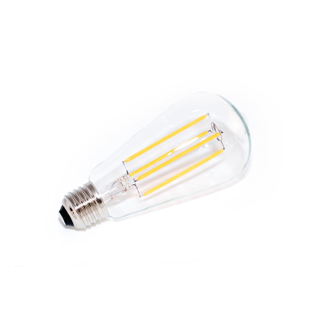 LED Filament 6W Clear ST64
