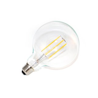 LED Filament Light  G125 6W Clear E27
