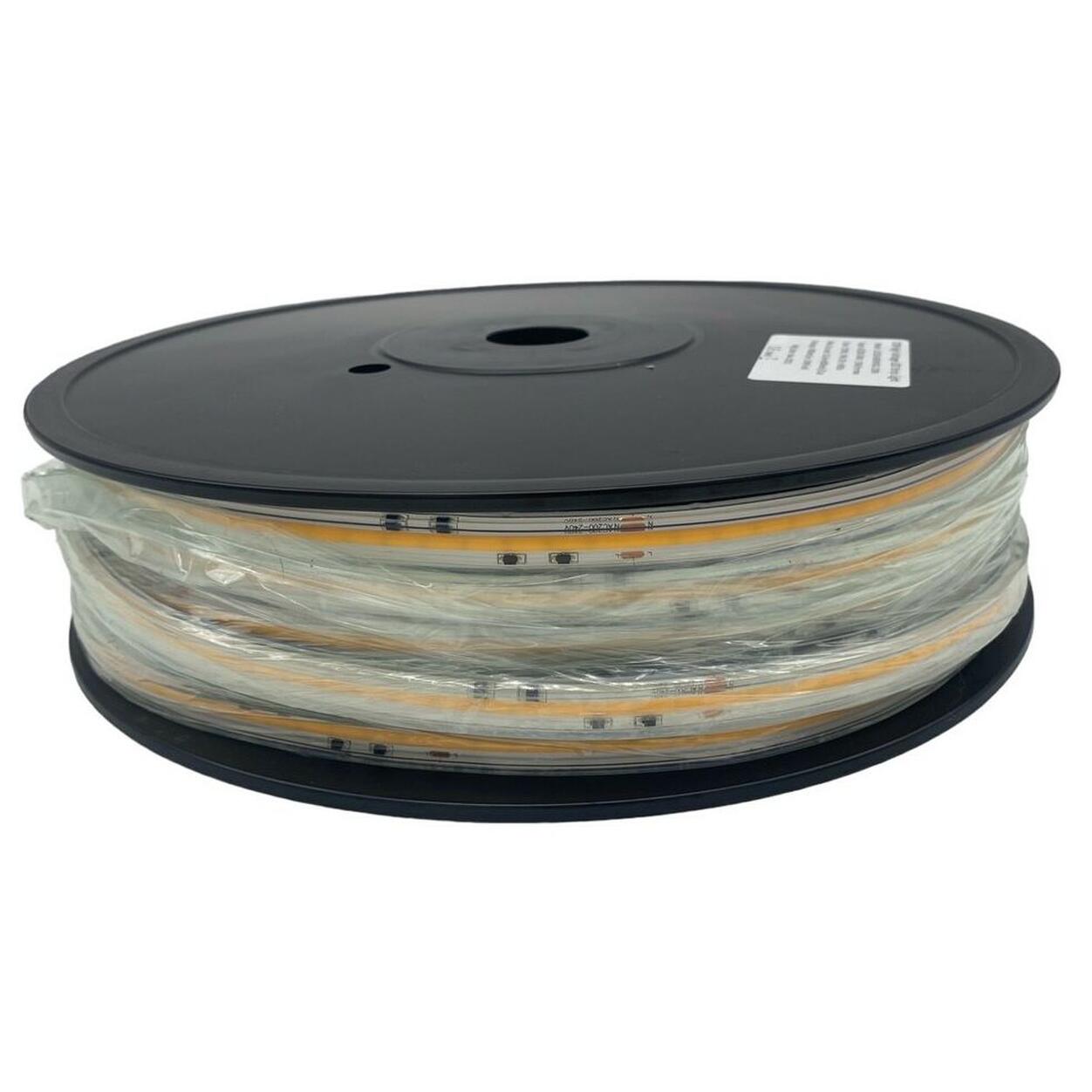 220VAC COB LED Strip IP67 Triac Dim. 2700K