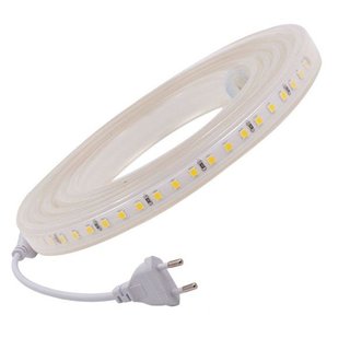220VAC LED Strip 16W/m IP66 2700K°
