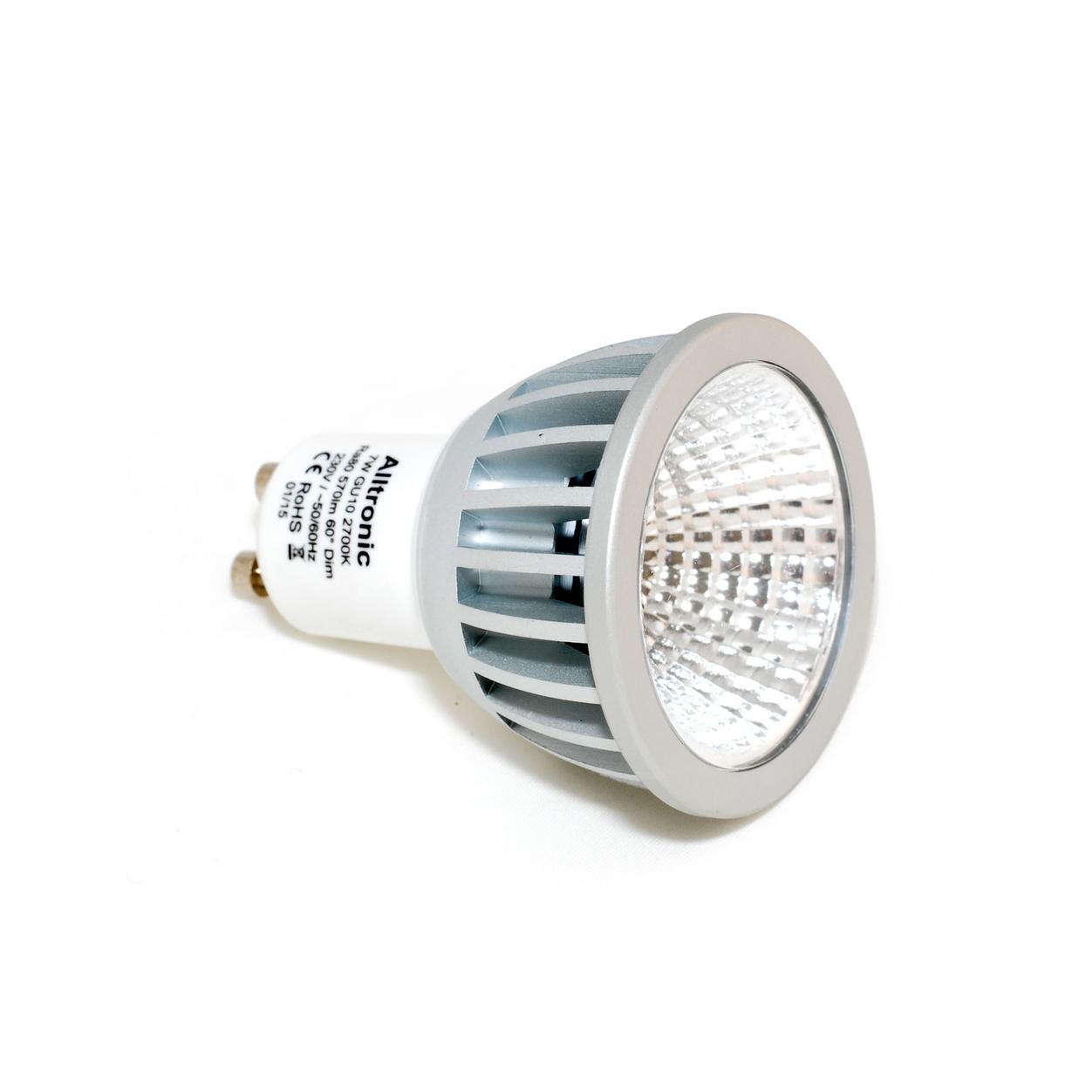 LED GU10 7W 2700K 30°