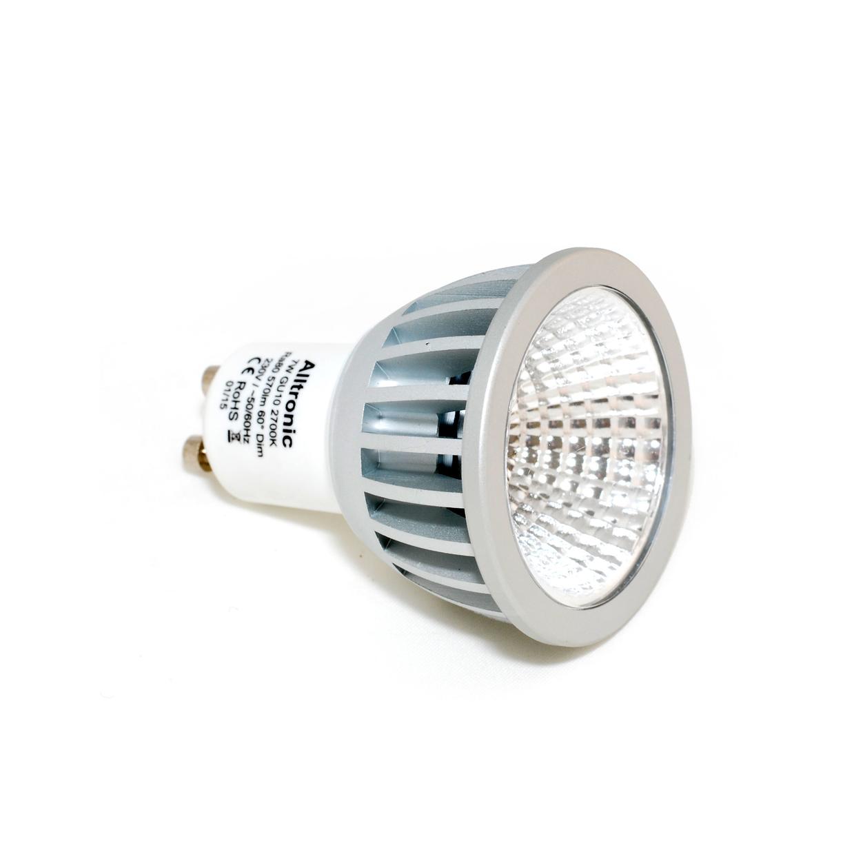 LED GU10 7W 2700K° 60°