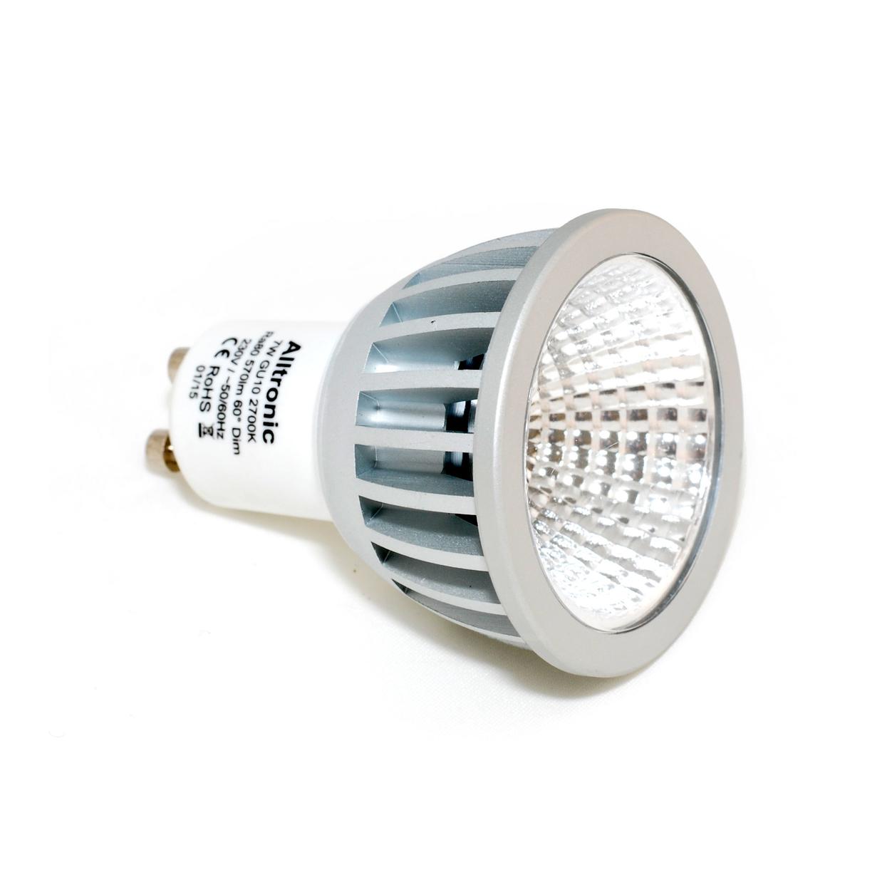 LED GU10 7W 3000K  60°