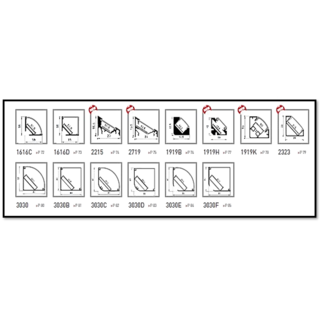 Alu. Profiles Angular - Serie