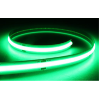 LED Strip COB 8mm 15W GREEN IP52 5m/rol