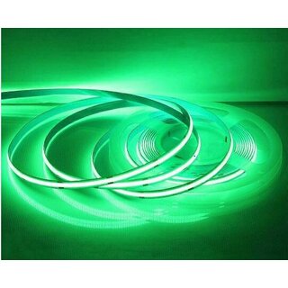 LED Strip COB 8mm 15W Green Color IP20 5m/rol