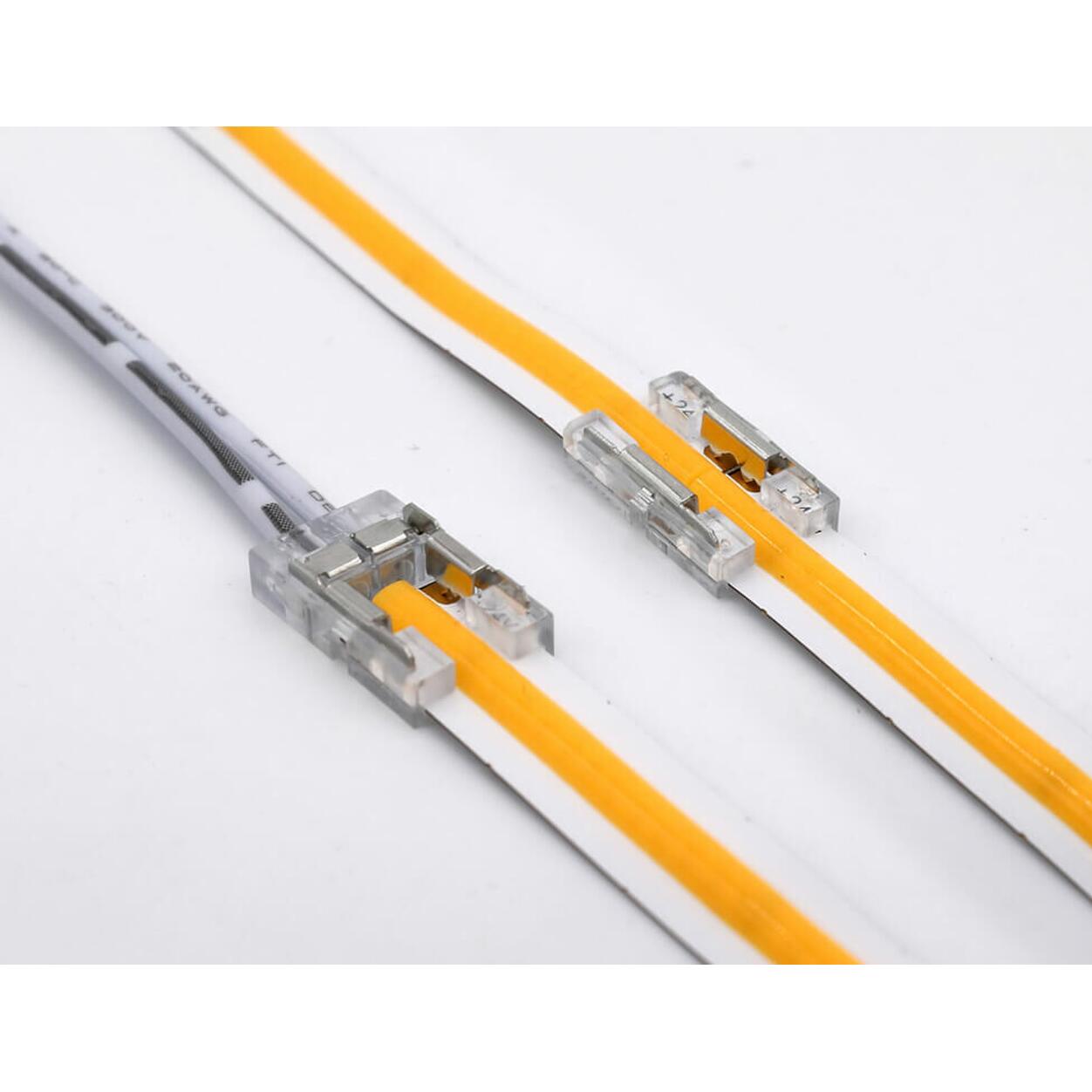 Corner Connector COB LED Strips 8mm IP20 Solder-Free