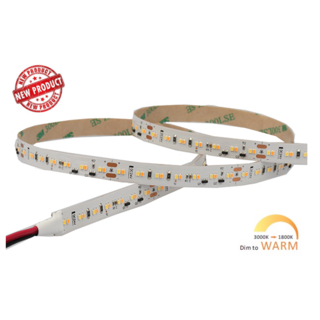 LED Strip 24V Dim To Warm 3000K°->1800K°