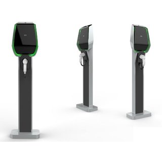Public EV Charging Pedestal Station 22KW(3-ph)