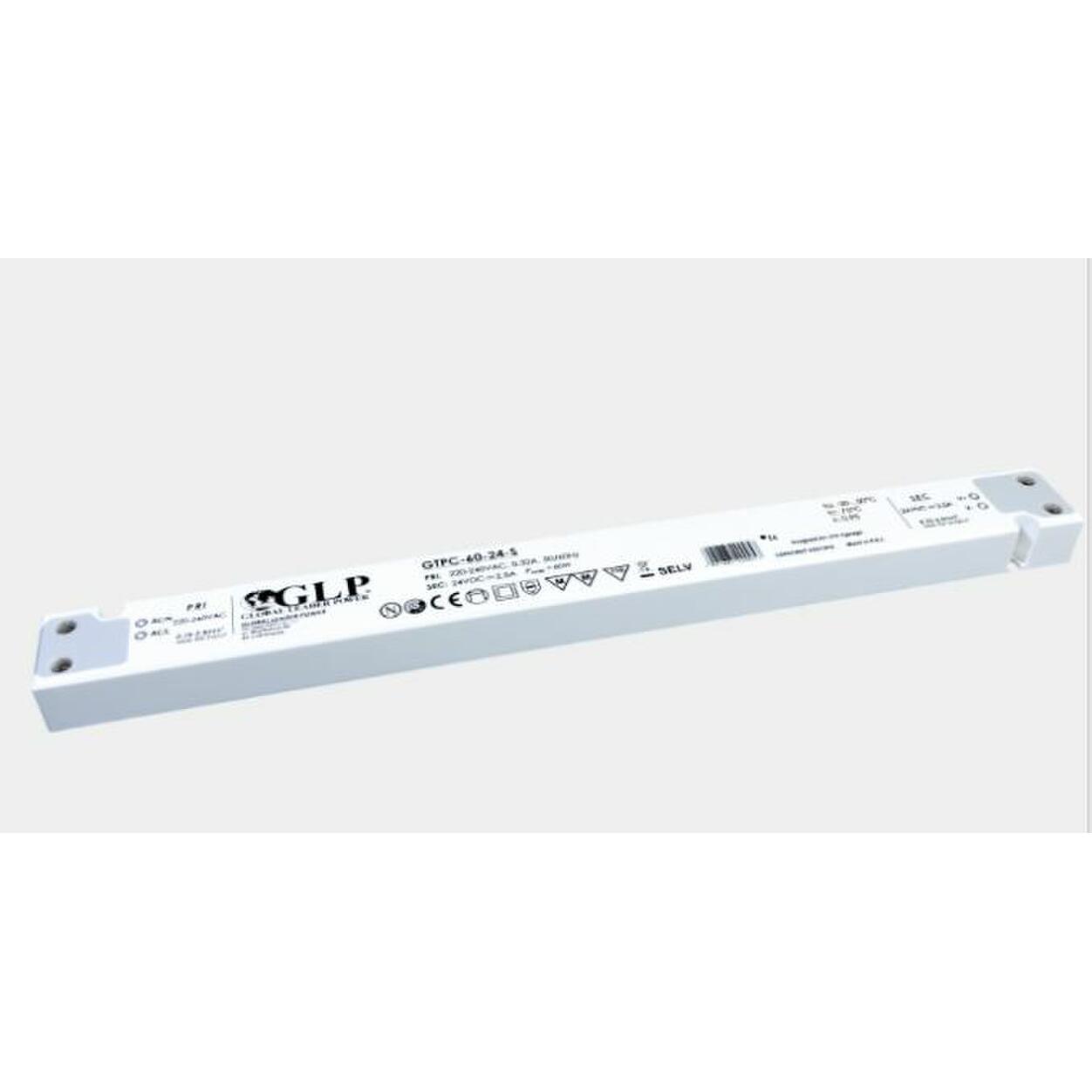 Slim Size Power Supply 24V 60W IP20