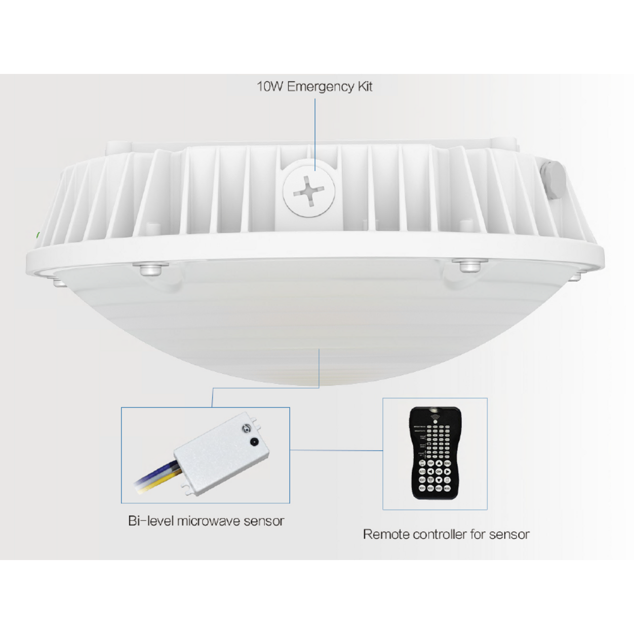  Parking & Garage Alum. LED Light