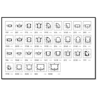 Alu. Profiles HOT sale -Serie