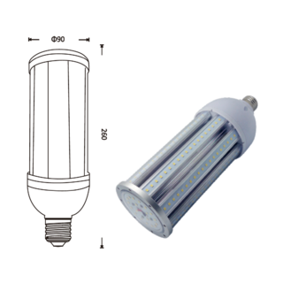 LED Corn Light 60W  E27/E40