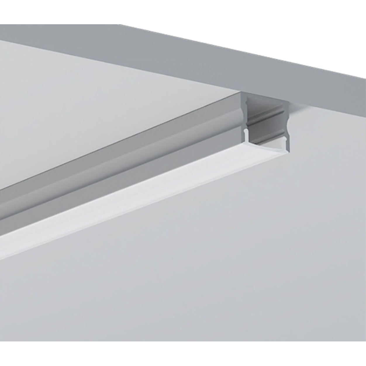 Alu. Profile Silver Surface Set LS-1715  2,5m