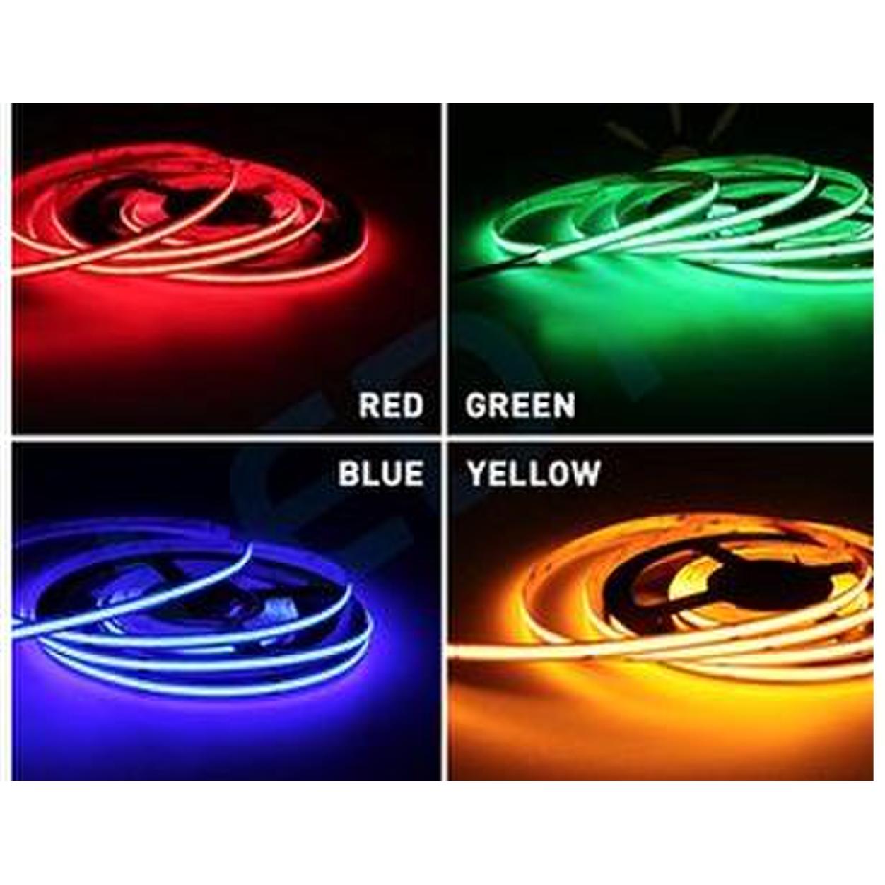 LED Strip COB 8mm 15W BLUE IP52 5m/rol