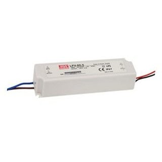 MW Voeding Waterproof (IP65) 24V voor LED Strips 2,5A