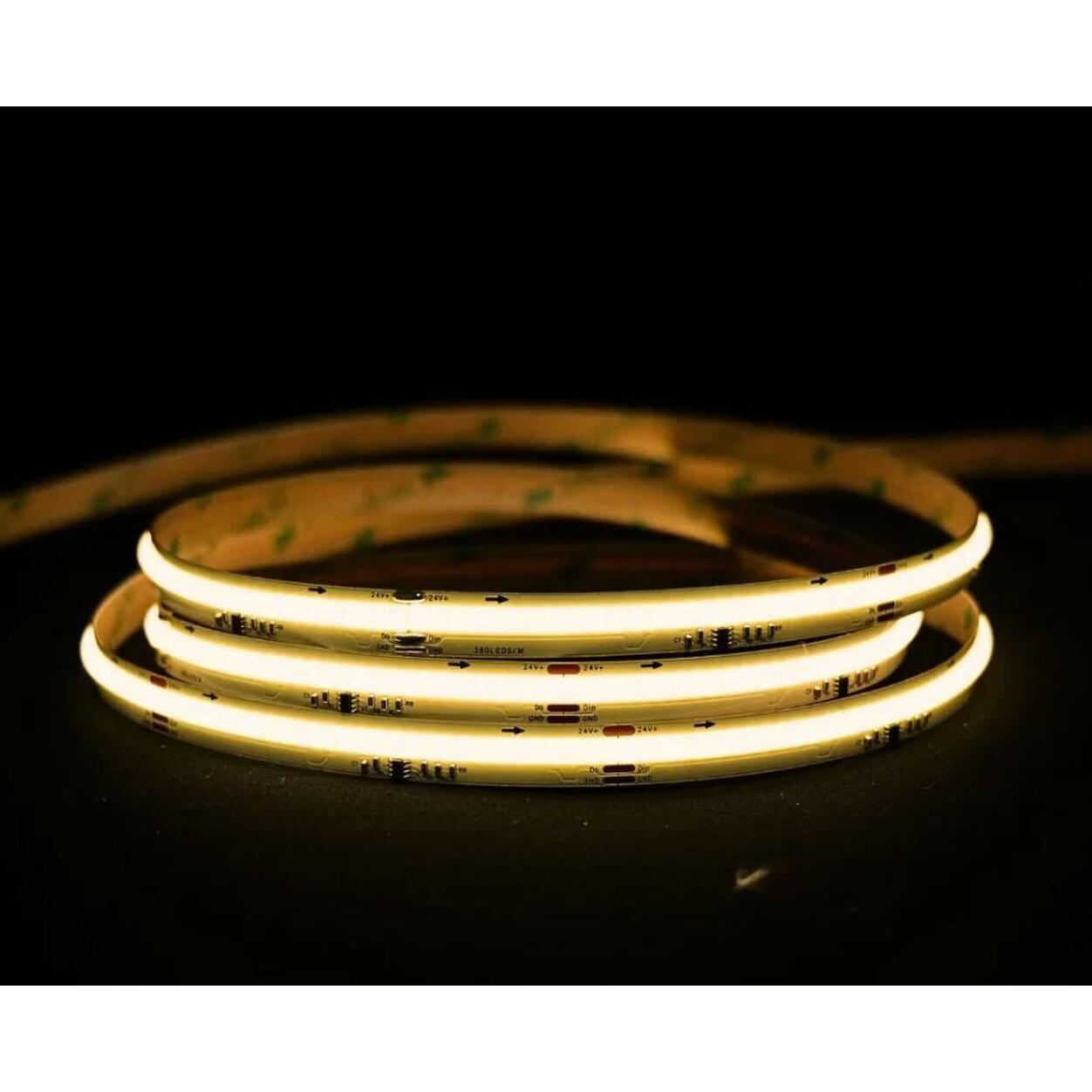 LED Strip COB SPI Digital 24V 12mm 12W/m IP65H 4000K