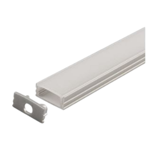 Alu. Profile Silver Surface SET ALL-1706  2,5m