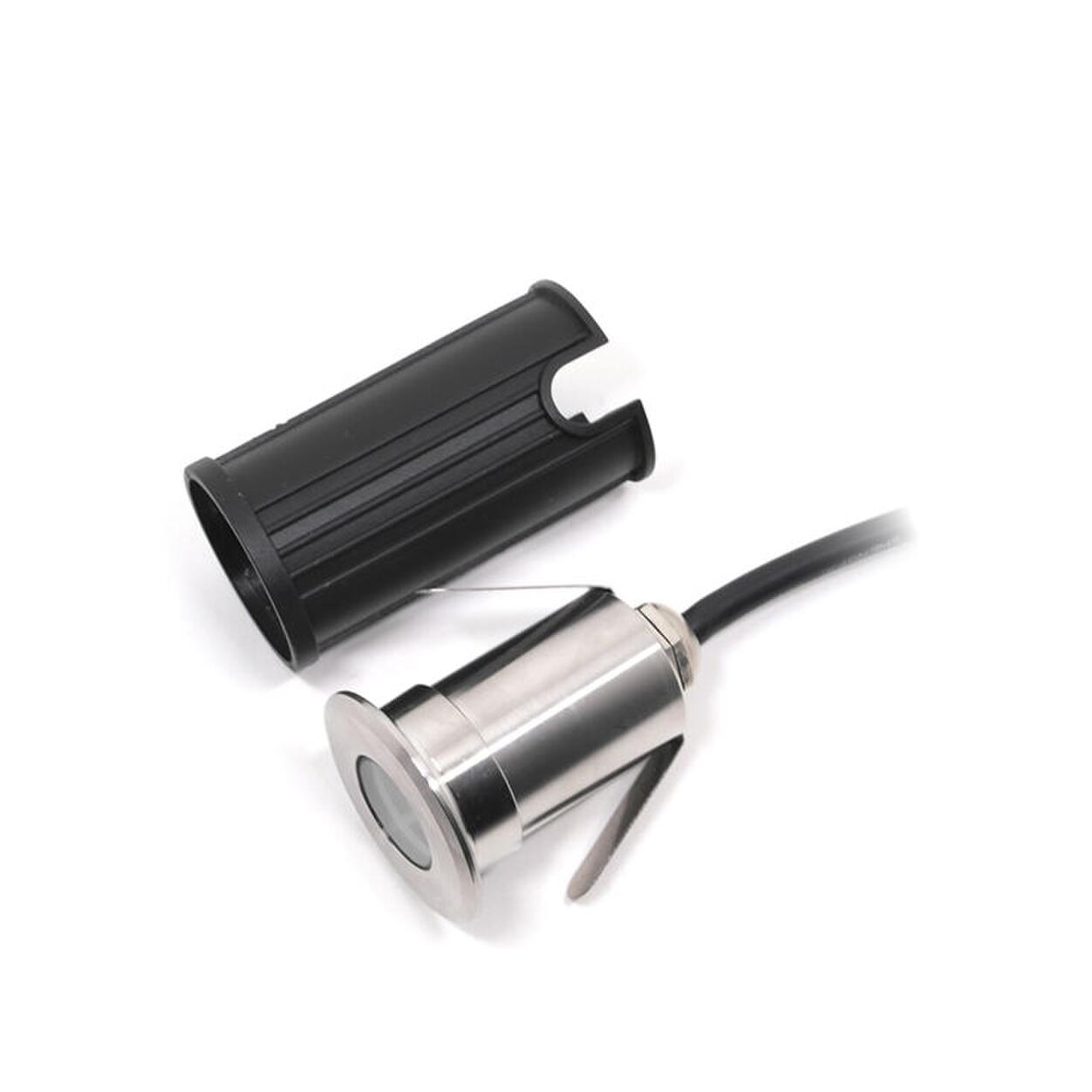 IN-Ground /Wall RVS LED-Spot 2W 3000K