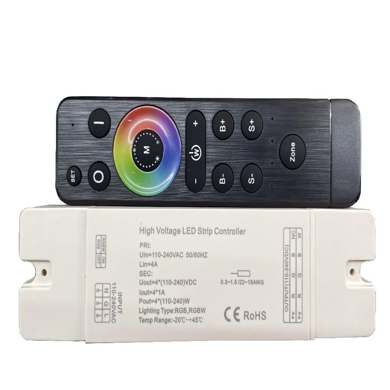 Remote controller Set for RGB 220V LED-strips