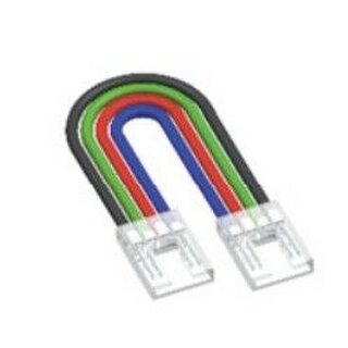 Set of 2 Connectors with cable COB RGB LED-Strips 10mm Solder-Free