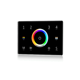 4 Zones Wall Mounted Touch Panel (100-240VAC Input)