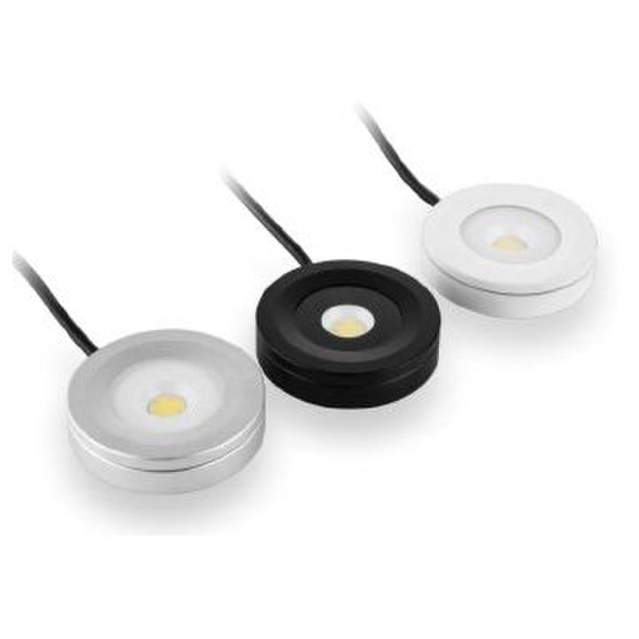 Multi 220V LED Spot Light 3W 3000K Black