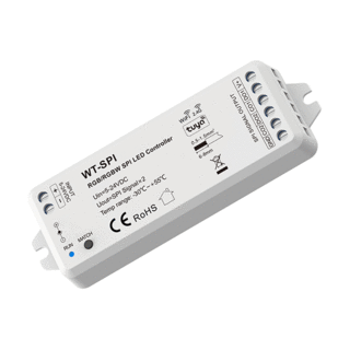 SPI LED-Controller 5-24VDC WiFi & RF RGB/RGBW (Tuya App)