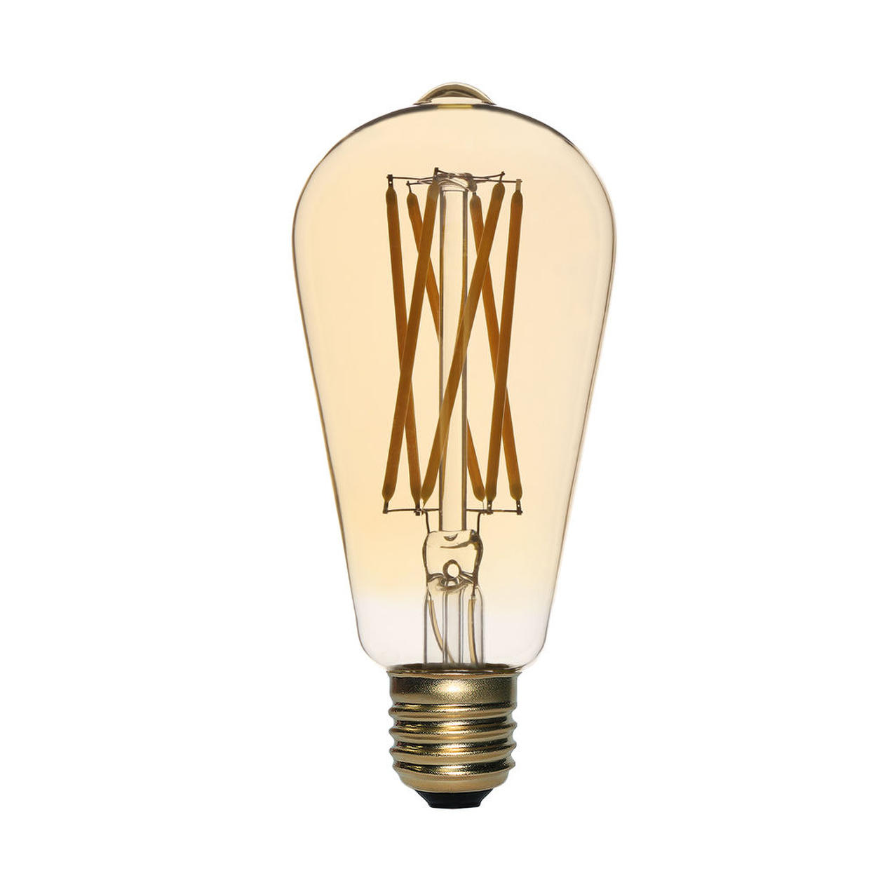 LED Filament 6W Amber ST64