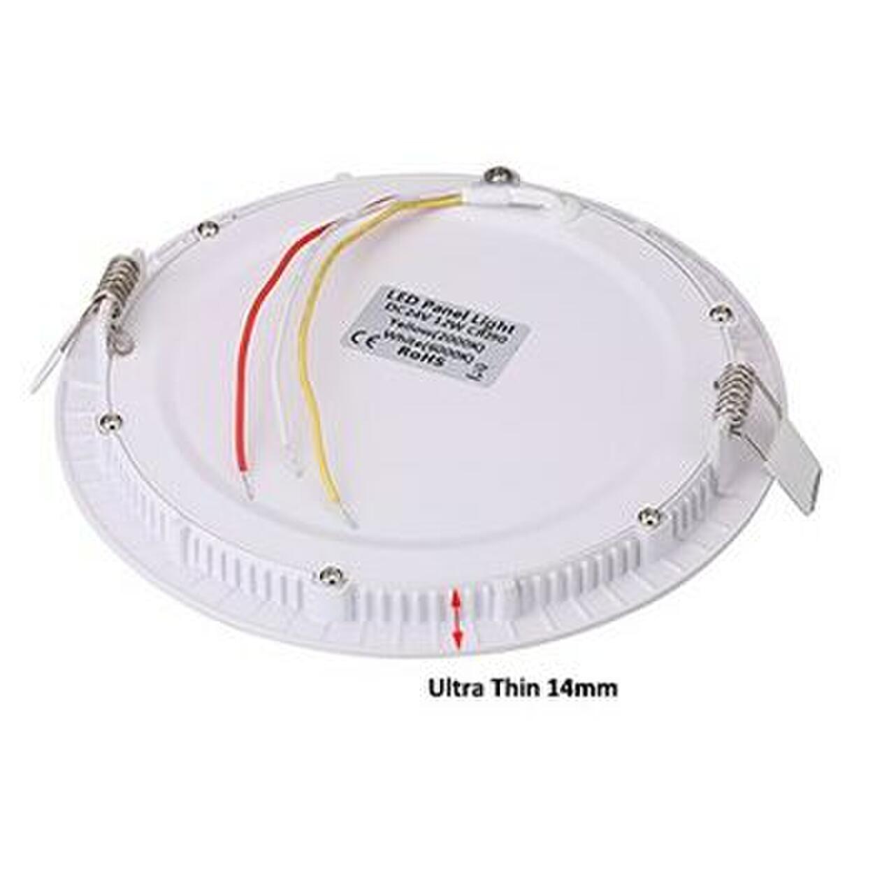 24V Recessed Tunable White LED Ceiling Panel 18W 