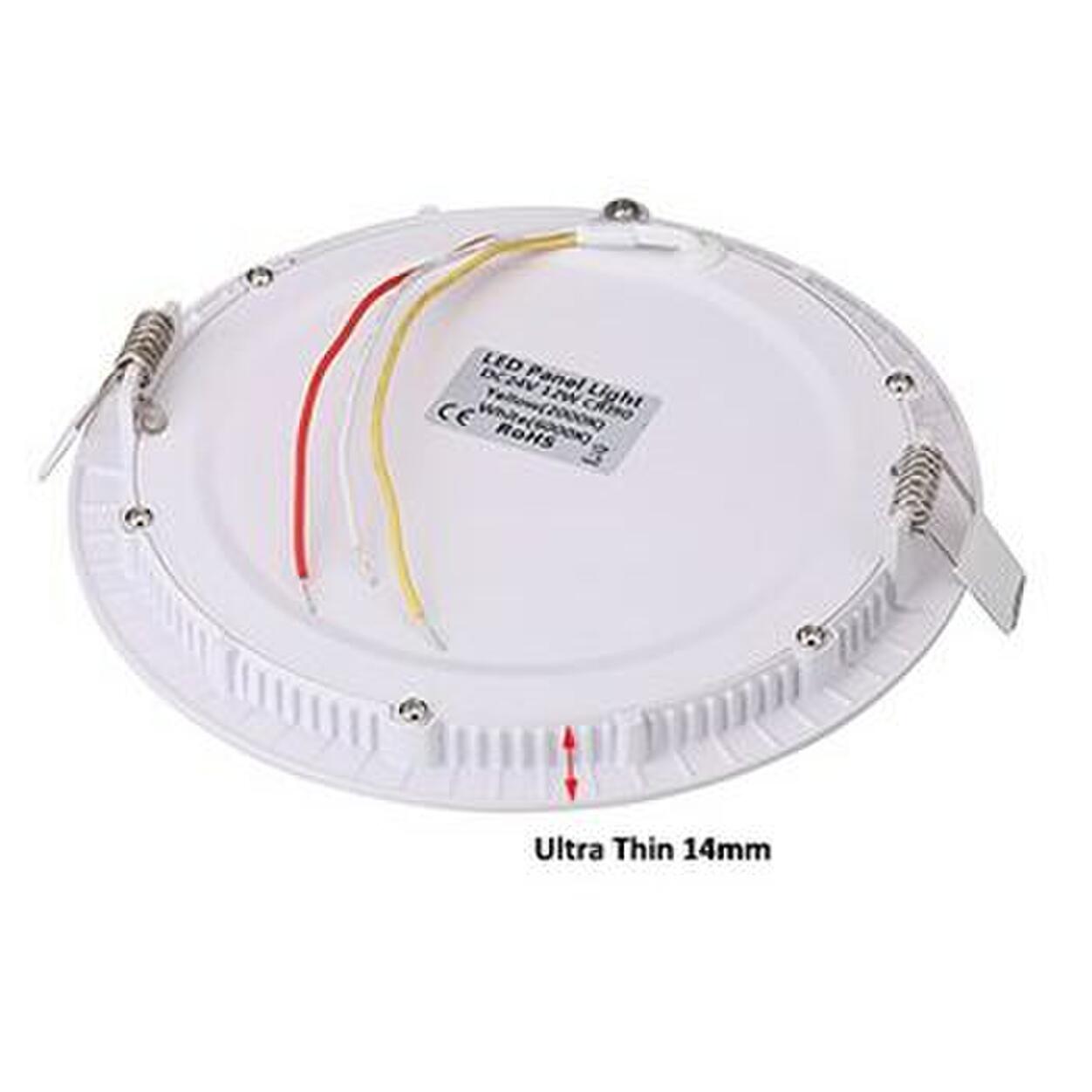 24V Recessed Tunable White LED Ceiling Panel 12W 