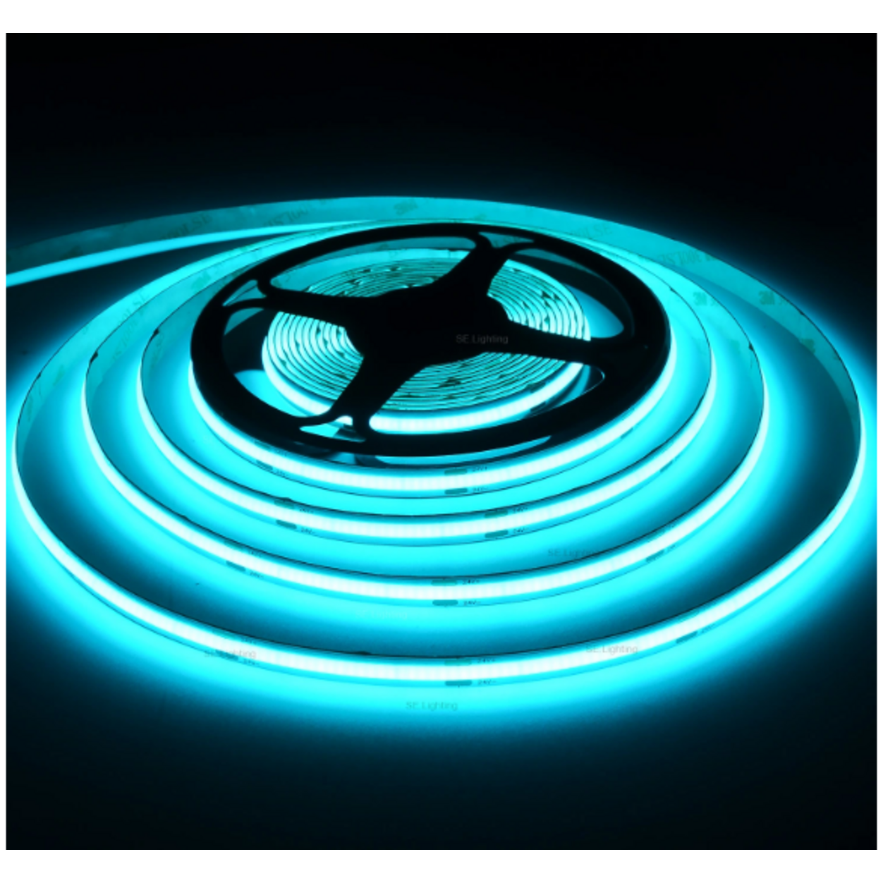 LED Strip COB 8mm 15W Orange Color IP20 5m/rol