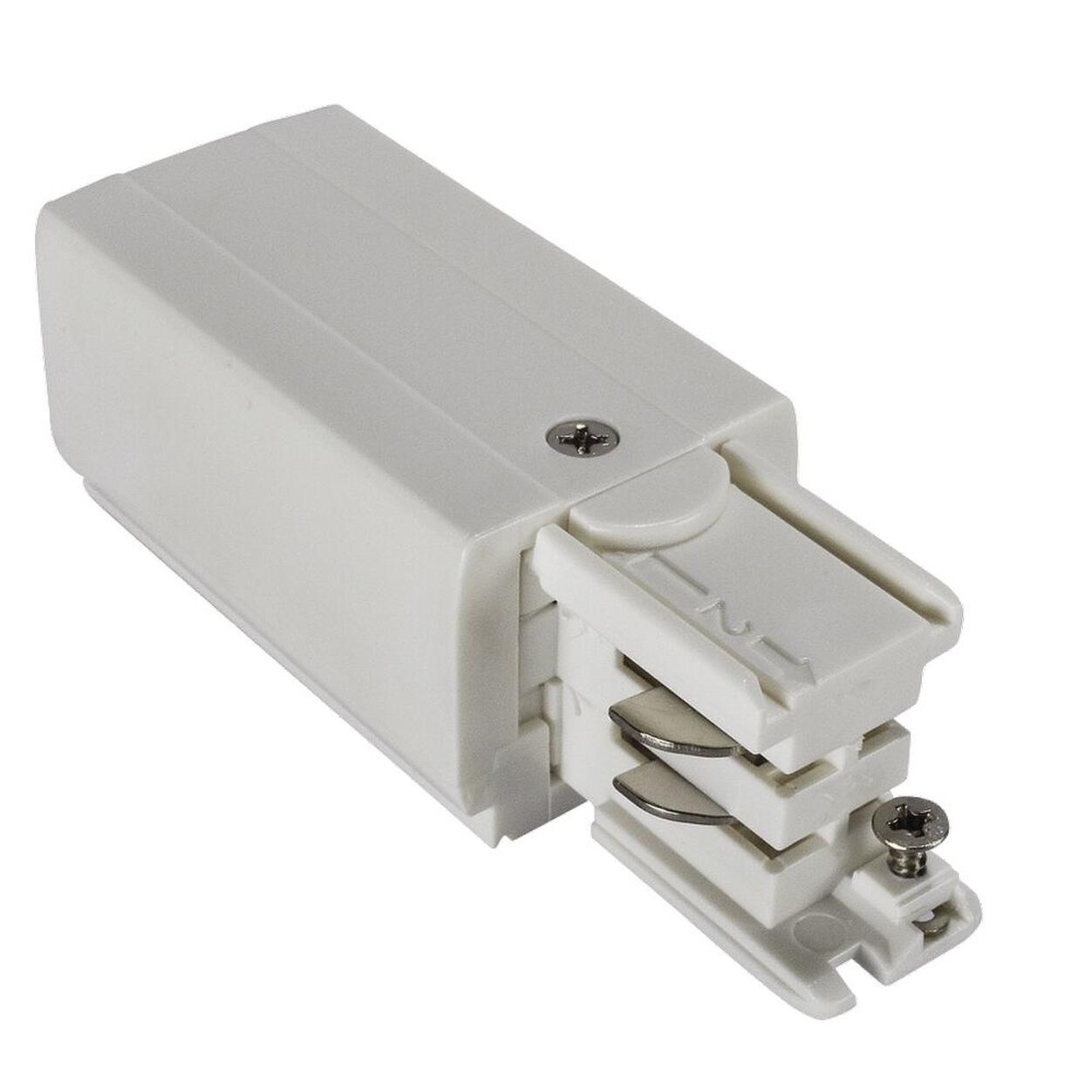 3 fase Rail Left power connector White