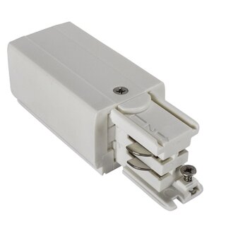 3 fase Rail Left power connector White