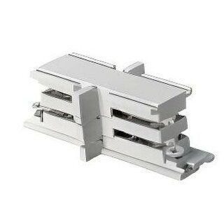 3 fase Rail mechanical connection piece White