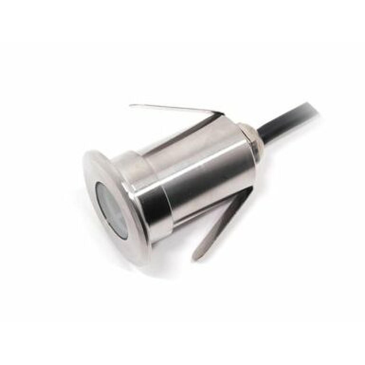 IN-Ground /Wall RVS Mini LED-Spot 1W 3000K