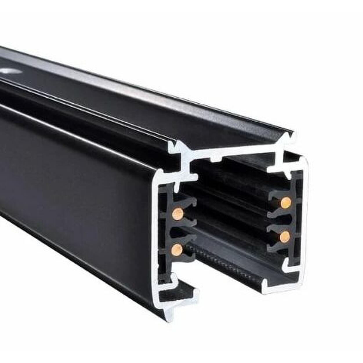 3 fase Rail 220V Black 1000x35x36mm
