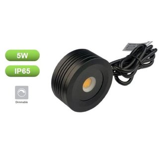 Multi 220V LED Spot Light 5W 3000K° Black 