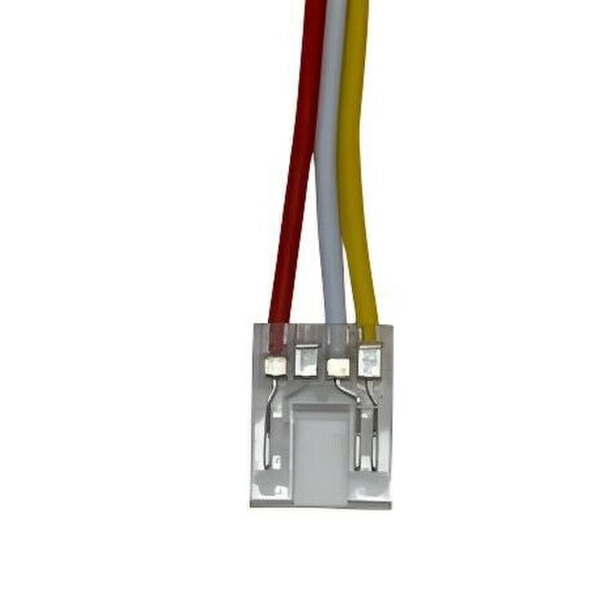 Connector with cable for 2 color COB LED-Strips IP20 10mm Solder-Free