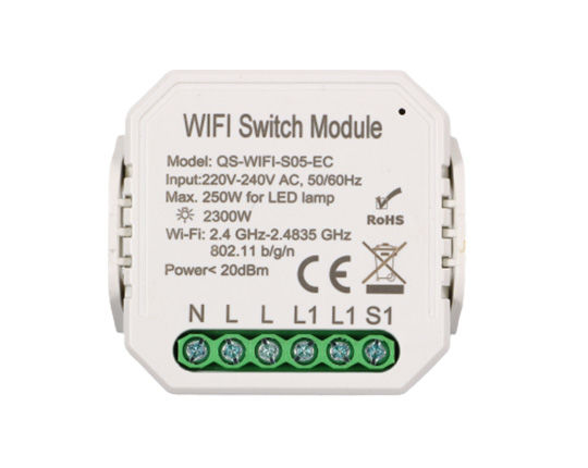 Wi-Fi Switch module 1channel for LED max 2300W - LED Management - Alltronic